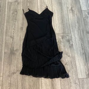 Black strappy dress size small
